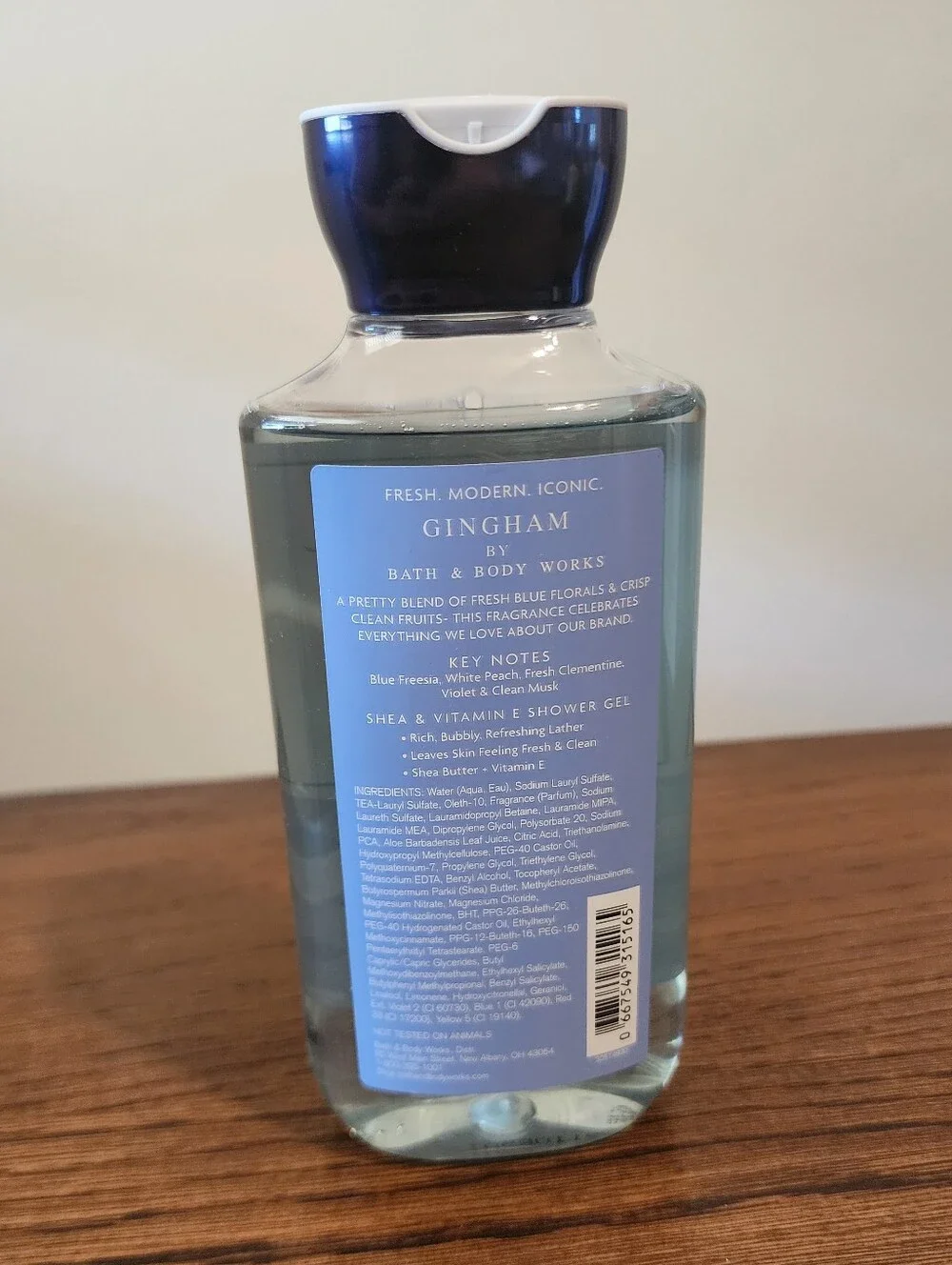 Bath & Body Works Gingham Shower Gel